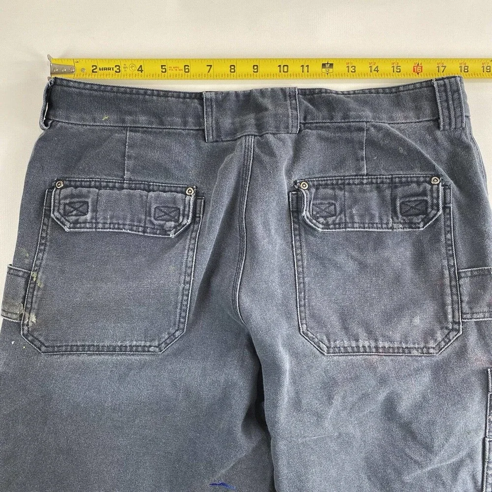 Duluth Distressed Cargo Pants 38x32 Mens Work - Picture 3 of 9